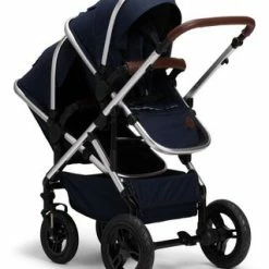 Petite Chérie Excellence 2 Søskenvogn, Navy Melange