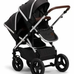 Petite Chérie Excellence 2 Søskenvogn, Black Melange