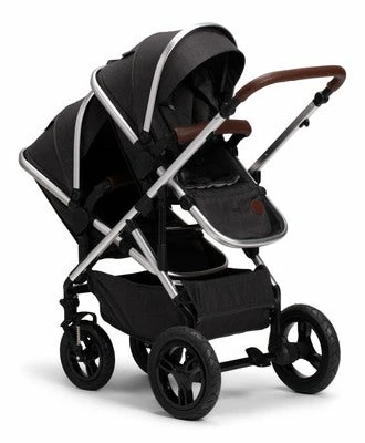 Petite Chérie Excellence 2 Søskenvogn, Black Melange