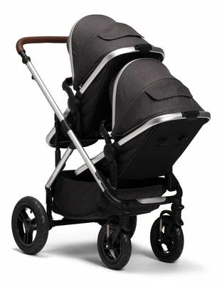 Petite Chérie Excellence 2 Søskenvogn, Black Melange - Bilde 2