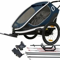Hamax Outback Inkl. Skisett, Navy/White