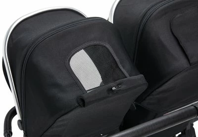 Beemoo Pro Twin Søskenvogn Inkl. Liggedel, Black - Bilde 10