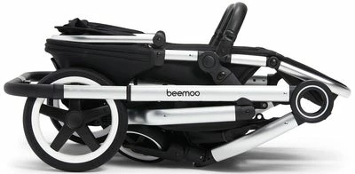 Beemoo Pro Twin Søskenvogn Inkl. Liggedel, Black - Bilde 12