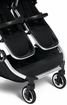 Beemoo Pro Twin Søskenvogn Inkl. Liggedel, Black - Bilde 8