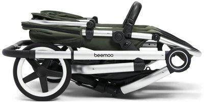 Beemoo Pro Twin Søskenvogn Inkl. Liggedel, Cilantro Green - Bilde 12