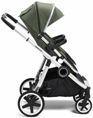 Beemoo Pro Twin Søskenvogn Inkl. Liggedel, Cilantro Green - Bilde 6