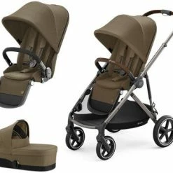 Cybex Gazelle S Søskenvogn, Taupe/ Classic Beige