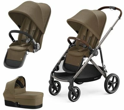 Cybex Gazelle S Søskenvogn, Taupe/ Classic Beige
