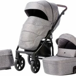 Nordbaby Nord Active Plus Duovogn, Dark Grey Melange