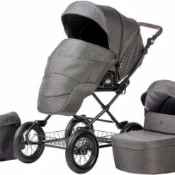 Nordbaby Nord Comfort Plus Duovogn, Black Melange