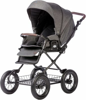 Nordbaby Nord Comfort Plus Duovogn, Black Melange - Bilde 2