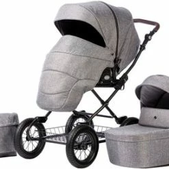Nordbaby Nord Comfort Plus Duovogn, Dark Grey Melange