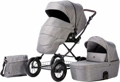Nordbaby Nord Comfort Plus Duovogn, Dark Grey Melange