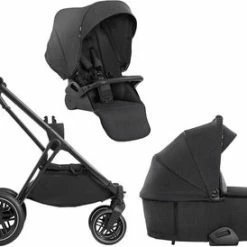 Hauck Vision X Duovogn, Black Melange/Black