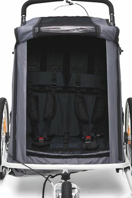 North 13.5 Speeder 2 Sykkelvogn Inkl. Skisett, Asphalt - Bilde 6