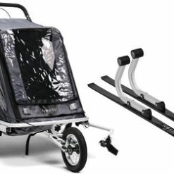 North 13.5 Speeder 2 Sykkelvogn Inkl. Skisett, Asphalt