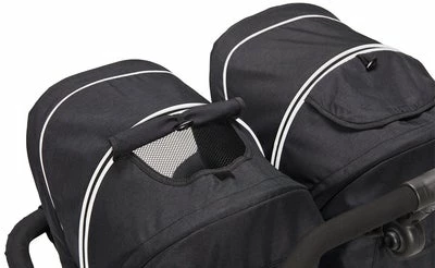 Beemoo Swing+ Søskenvogn Inkl. Liggedel, Black Melange - Bilde 11