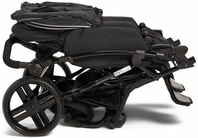 Beemoo Swing+ Søskenvogn Inkl. Liggedel, Black Melange - Bilde 12