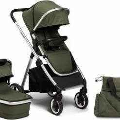 Beemoo Pro Duo Duovogn Inkl. Stelleveske, Cilantro Green