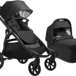 Baby Jogger City Select 2 Tencel Duovogn, Lunar Black