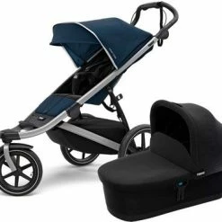 Thule Urban Glide 2 Joggevogn Inkl. Liggedel, Majolica Blue/Black