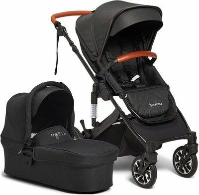 Beemoo Maxi 4/North 13.5 Duovogn, Black/Black