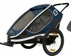 Hamax Outback Reclining Sykkelvogn 2019 Inkl. Babysete, Navy/White