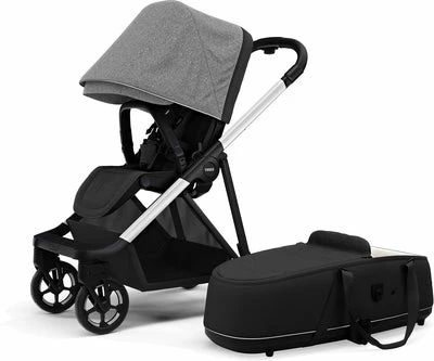 Thule Shine Duovogn, Grey Melange/Aluminum