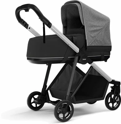 Thule Shine Duovogn, Grey Melange/Aluminum - Bilde 3