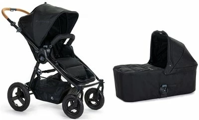 Bumbleride Era Vendbar Duovogn, Matte Black