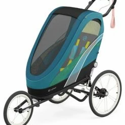 Cybex Sport ZENO Fargetrekk Inkl. Chassis, Maliblue/Black Pink