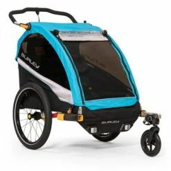 Burley D'Lite X Sykkelvogn, DoubleAqua