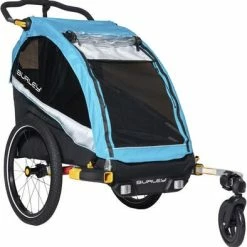 Burley D'Lite X Sykkelvogn, Blå/Svart