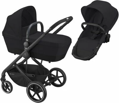 Cybex Balios S 2-in-1 Duovogn Inkl. Aton M, Deep Black - Bilde 3