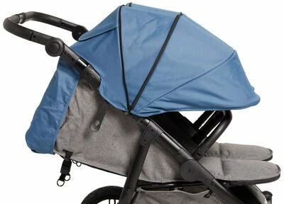 Beemoo BFF60 Søskenvogn, Blue Ashes - Bilde 6