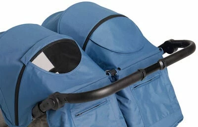 Beemoo BFF60 Søskenvogn, Blue Ashes - Bilde 8