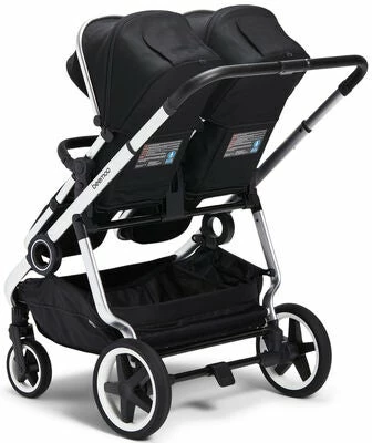 Beemoo Pro Twin Søskenvogn, Black - Bilde 2