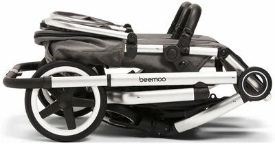 Beemoo Pro Twin Søskenvogn, Grey Mélange - Bilde 7