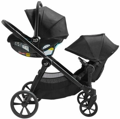 Baby Jogger City Select 2 Tencel Søskenvogn, Lunar Black - Bilde 6