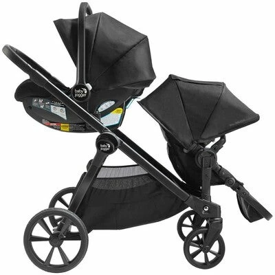 Baby Jogger City Select 2 Tencel Søskenvogn, Lunar Black - Bilde 7