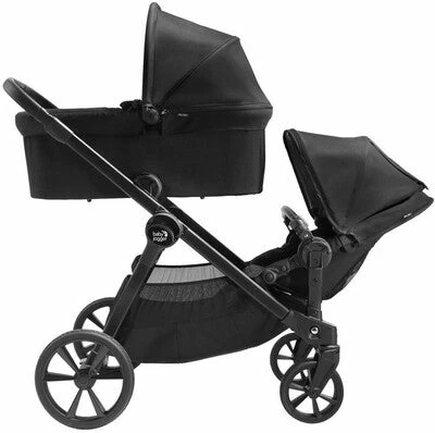 Baby Jogger City Select 2 Tencel Søskenvogn, Lunar Black - Bilde 15