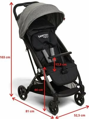 Beemoo Easy Fly+ Trille, Grey Mélange - Bilde 9