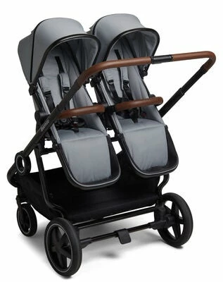 Beemoo Pro Twin Søskenvogn Cloud Grey/Black - Bilde 5