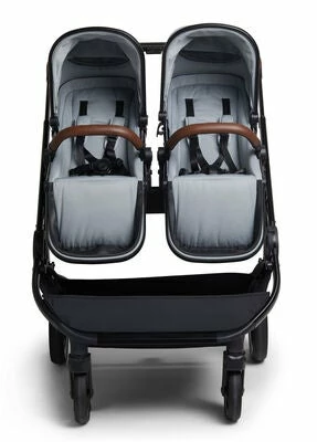 Beemoo Pro Twin Søskenvogn Cloud Grey/Black - Bilde 10