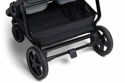 Beemoo Pro Twin Søskenvogn Cloud Grey/Black - Bilde 12