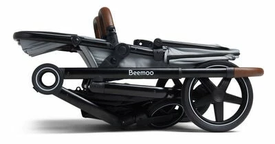Beemoo Pro Twin Søskenvogn Cloud Grey/Black - Bilde 13