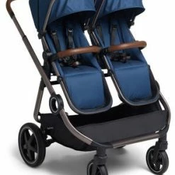 Beemoo Pro Twin Søskenvogn, Midnight Blue/Andonized