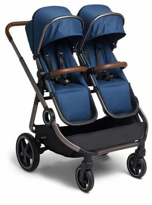 Beemoo Pro Twin Søskenvogn, Midnight Blue/Andonized
