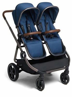 Beemoo Pro Twin Søskenvogn, Midnight Blue/Andonized - Bilde 2