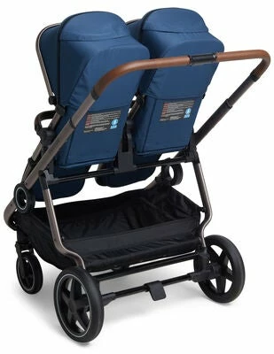 Beemoo Pro Twin Søskenvogn, Midnight Blue/Andonized - Bilde 3